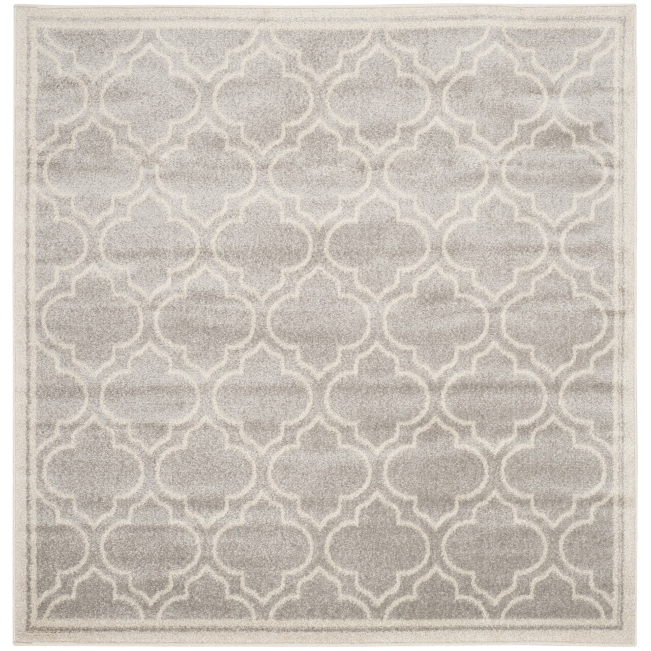 Safavieh Amherst Collection Amt412B Light Grey/Ivory Rug For High Traffic Areas